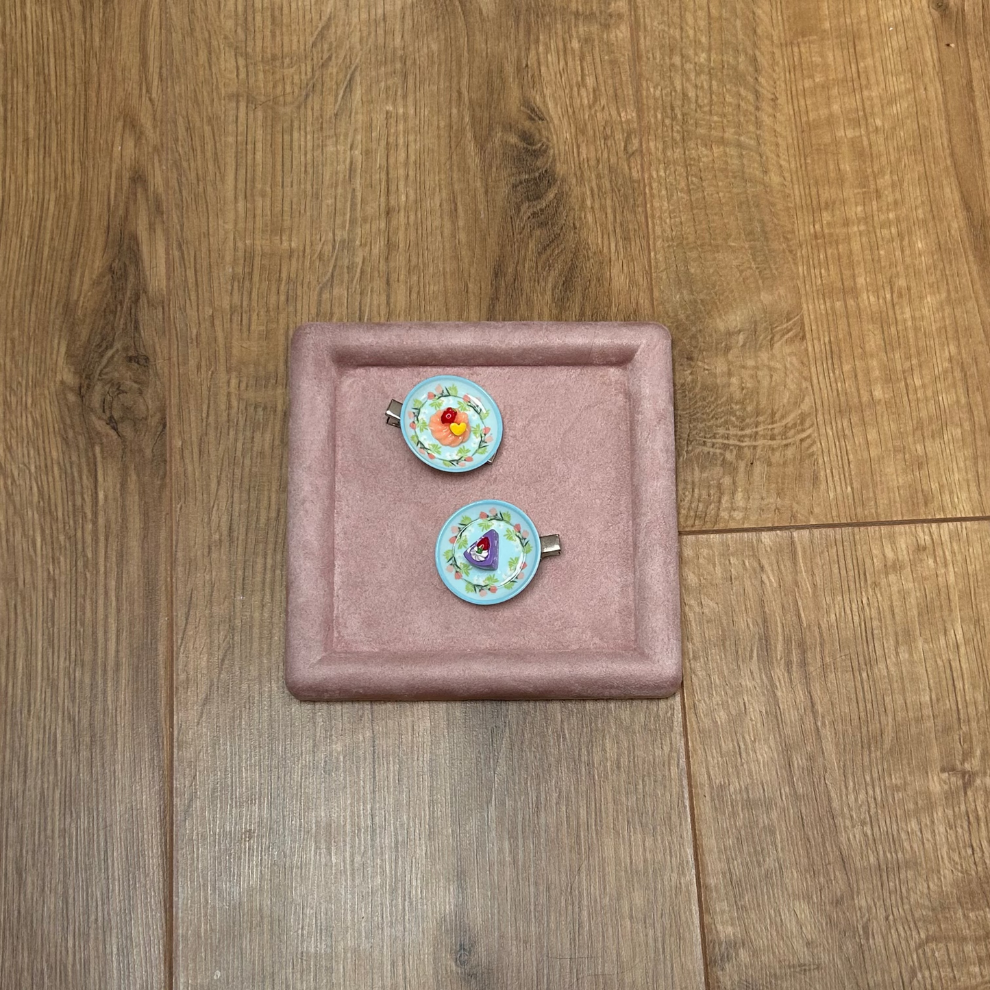 Petite Plate Clips - Aqua